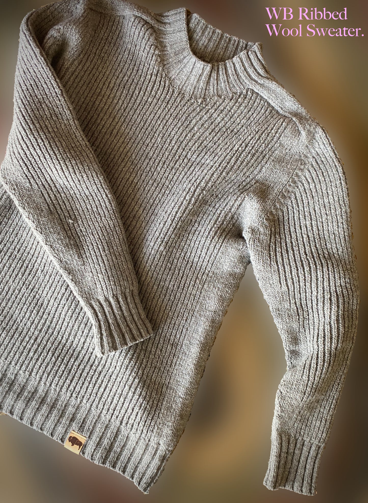 WB Ribbed Wool Sweater